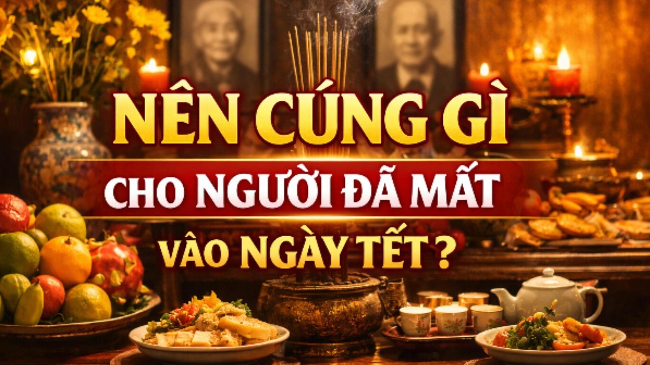 NÊN CÚNG GÌ CHO NGƯỜI ĐÃ MẤT VÀO NGÀY TẾT? – LÀM SAO ĐỂ ÔNG BÀ HOAN HỶ?