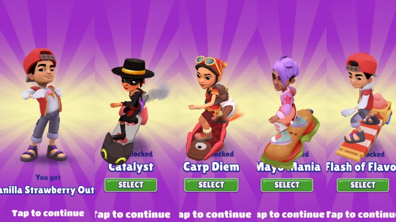 Subway Surfers New Update 2024 : New Characters and New Hoverboards🛹 of Subway Surfers Istanbul 2024