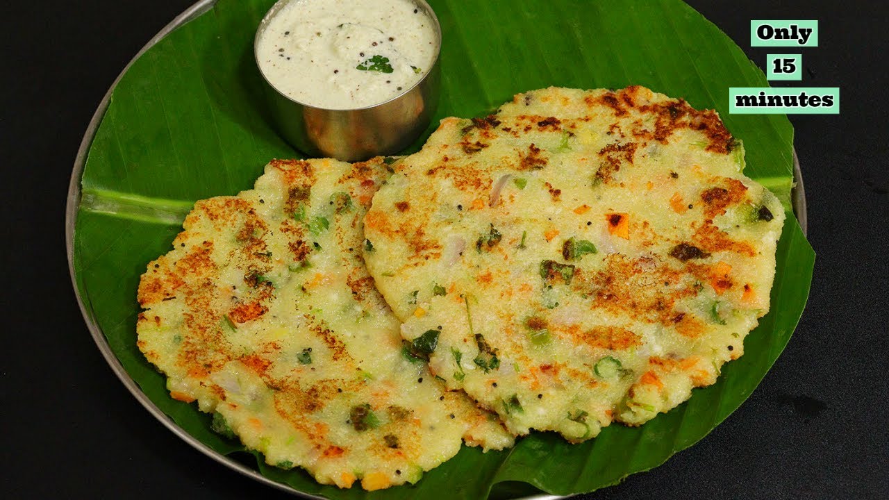 ரவை வைத்து 15 நிமிடத்தில் காலை டிபன் ரெடி ரவை அடை |rava adai | sooji adai| rava adai recipe in tamil
