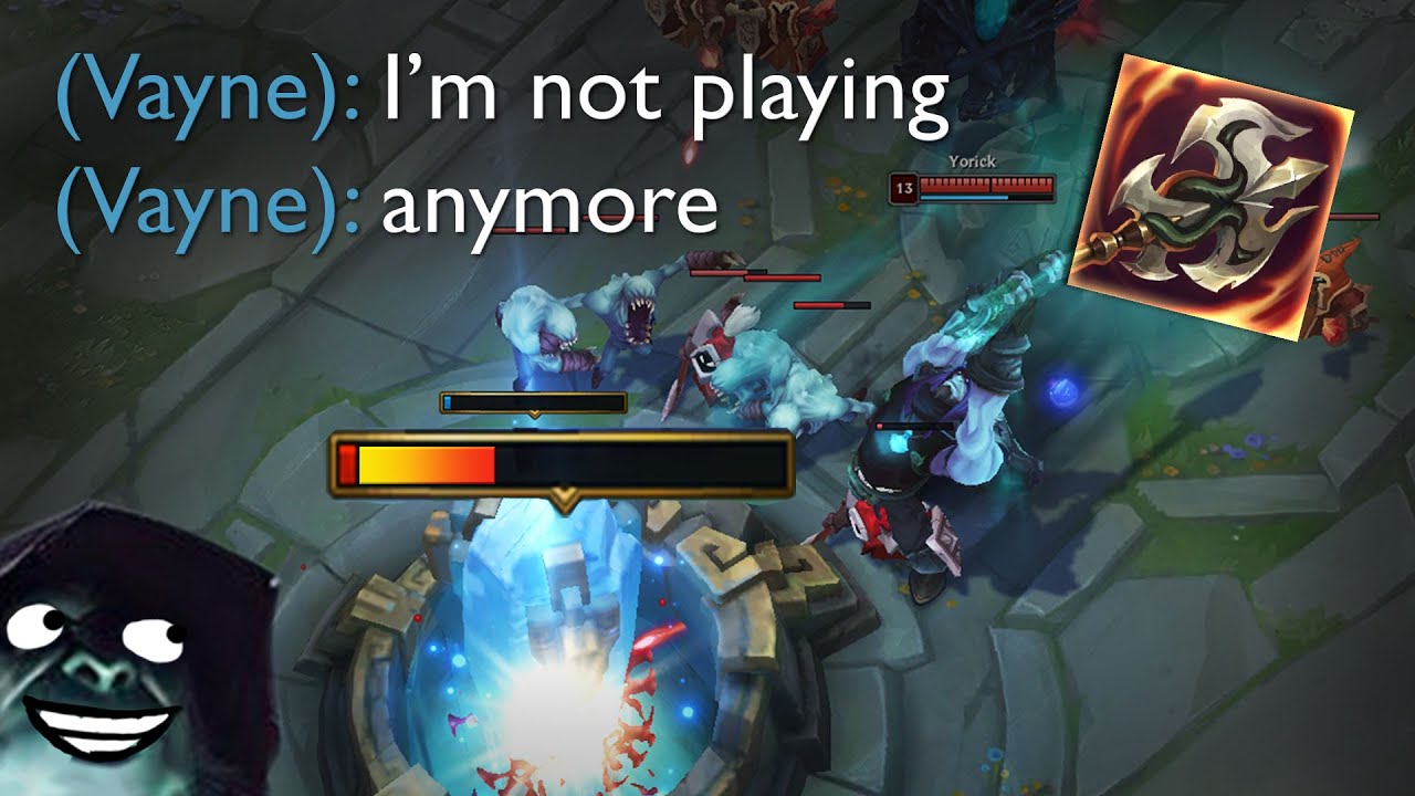 Yorick vs Zoe (feat. crying Vayne)