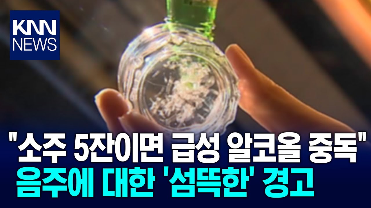 한국, 급성 '알코올 중독' 심각 간&middot;뇌 건강 위험신호 켜졌다? / KNN