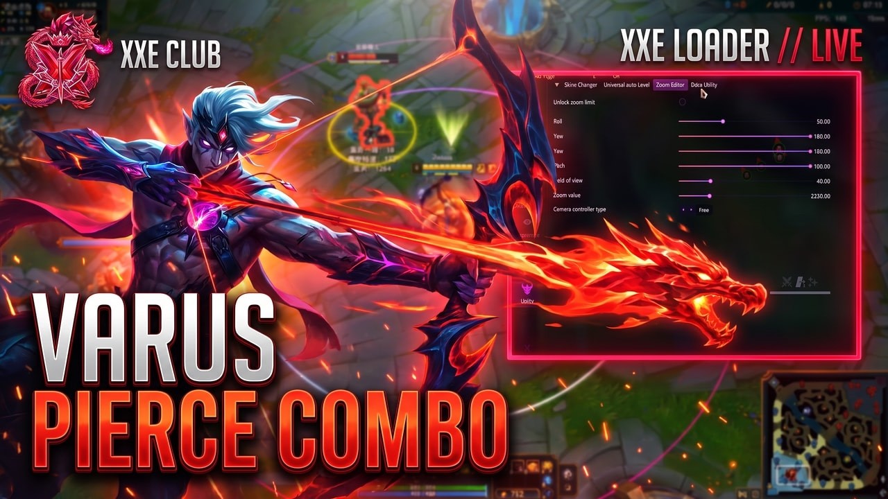 XXE CLUB Varus Script &mdash; Perfect Orbwalker & Auto Combo | Best LoL Script 2026