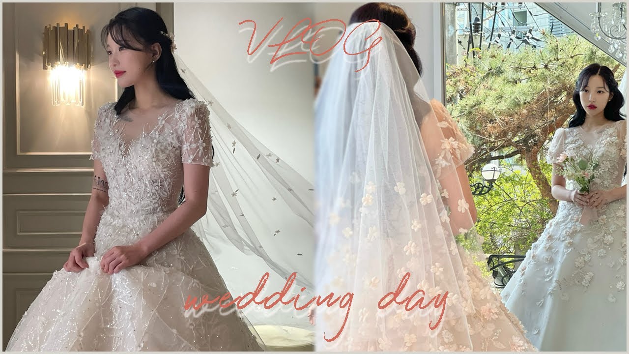 ep.3 드디어 웨딩드레스 입어보는 날 VLOG 👰🏻‍♀️💍 feat.시부모님, 예비남편 반응..❤️