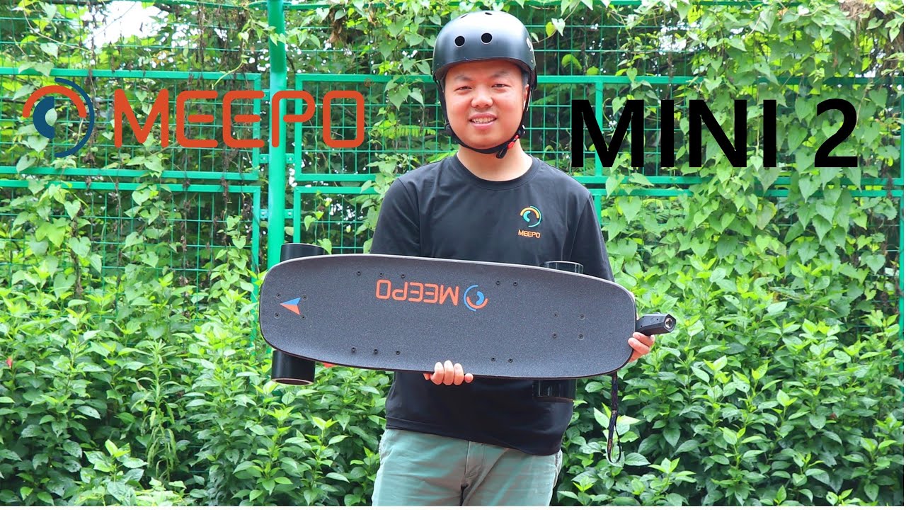How does it look like to ride a Meepo Mini 2 electric skateboard