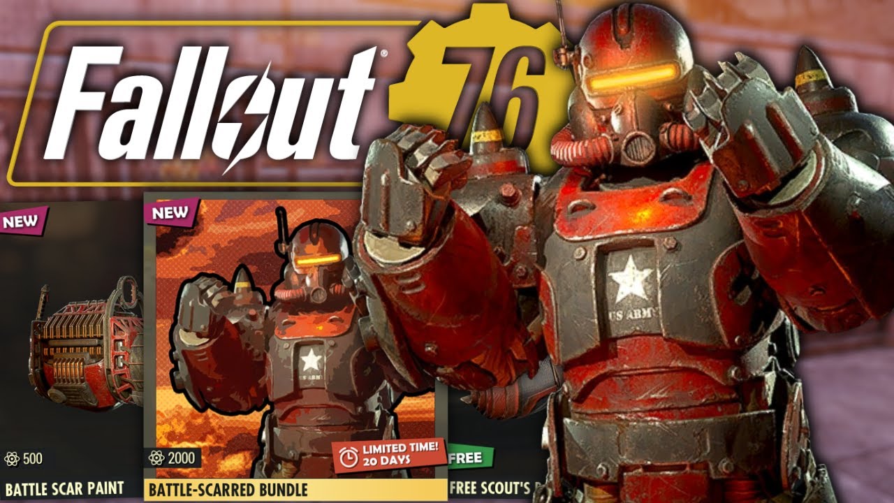 Battle Scarred Bundle Showcase & Review | Fallout 76