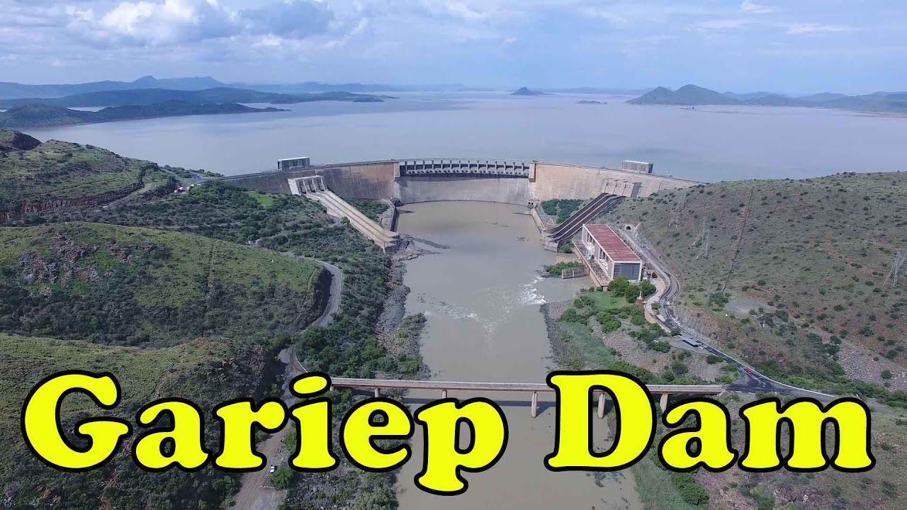 Gariep Dam in 4K