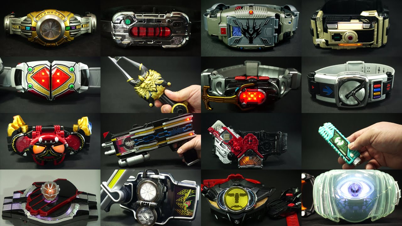 ダークライダーの変身ベルト＆変身アイテムを揃えてみようと思ったら・・・。Dark Rider Henshi Belt & Henshi Item