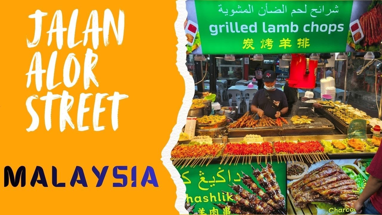 JALAN ALOR Street Food Guide | Best Things To Eat in Kuala Lumpur, Malaysia 🤤