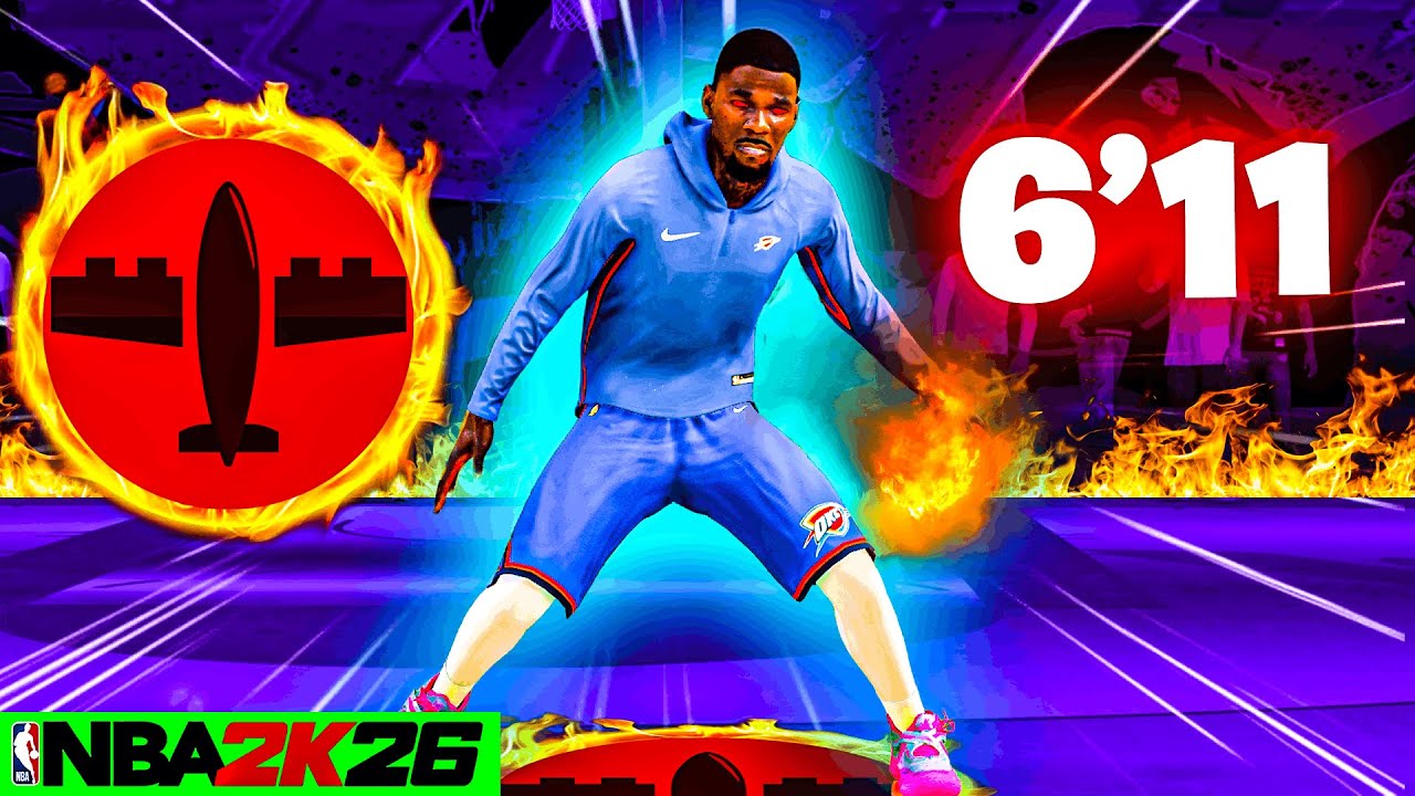 PRIME KEVIN DURANT BUILD + DEEP BOMBER is OVERPOWERED in NBA 2K26! BEST ISO CENTER BUILD + JUMPSHOT