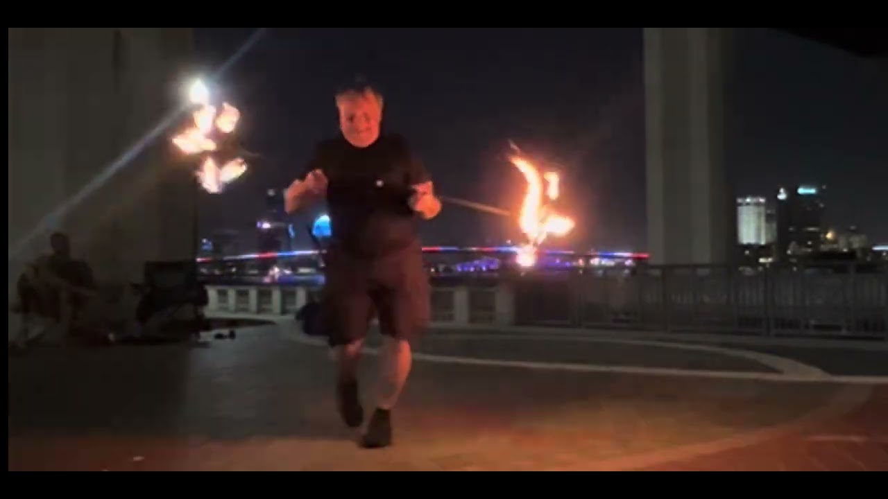 Dragon Staff Fire Dancing Magic Monty Reed #magicmontyreed #firedancing #darkmonk #dragonstaff