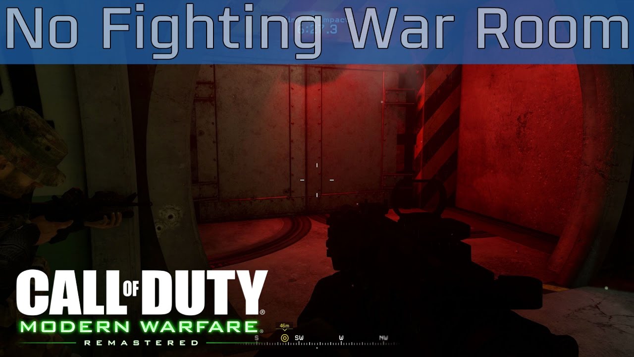 Call of Duty 4: Modern Warfare Remastered - No Fighting In The War Room Walkthrough [HD 1080P/60FPS]