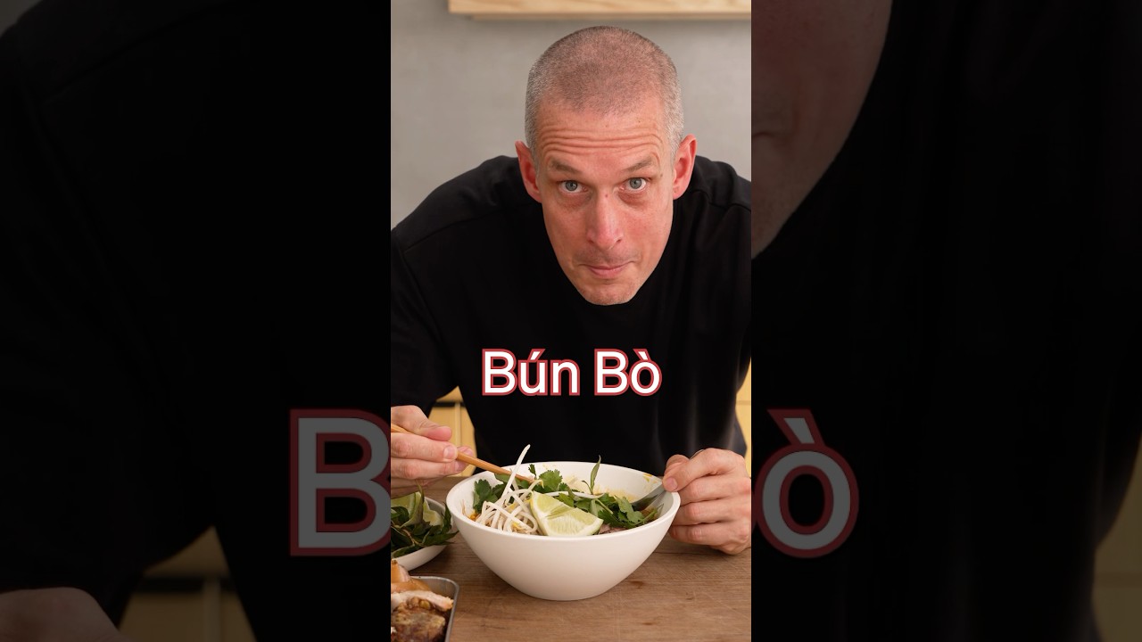 Is B&uacute;n b&ograve; Huế better then Pho? 🍲 #shorts