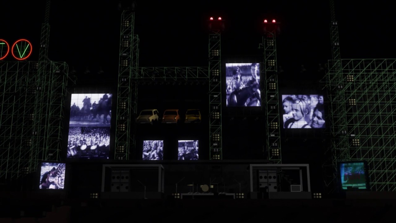 U2 Zoo TV   Opening Animation IMPROVED HD