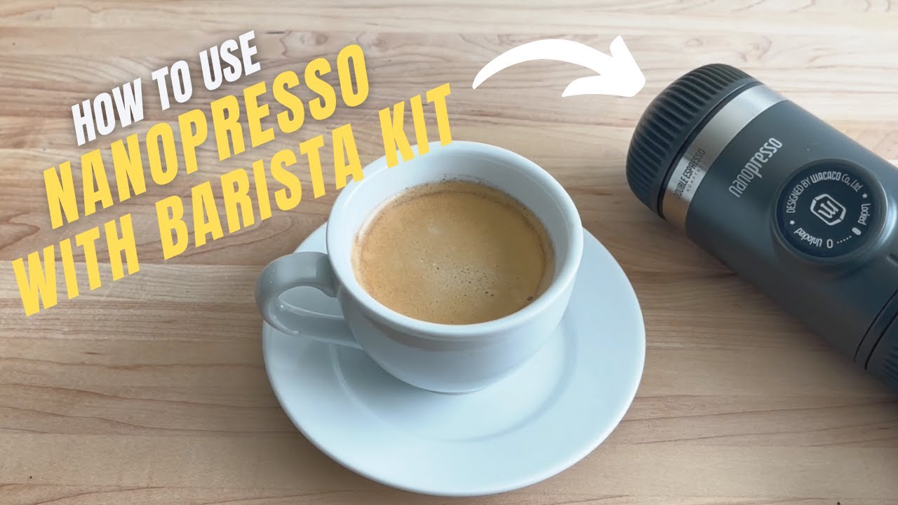 How to use Nanopresso with Barista Kit (ASMR)
