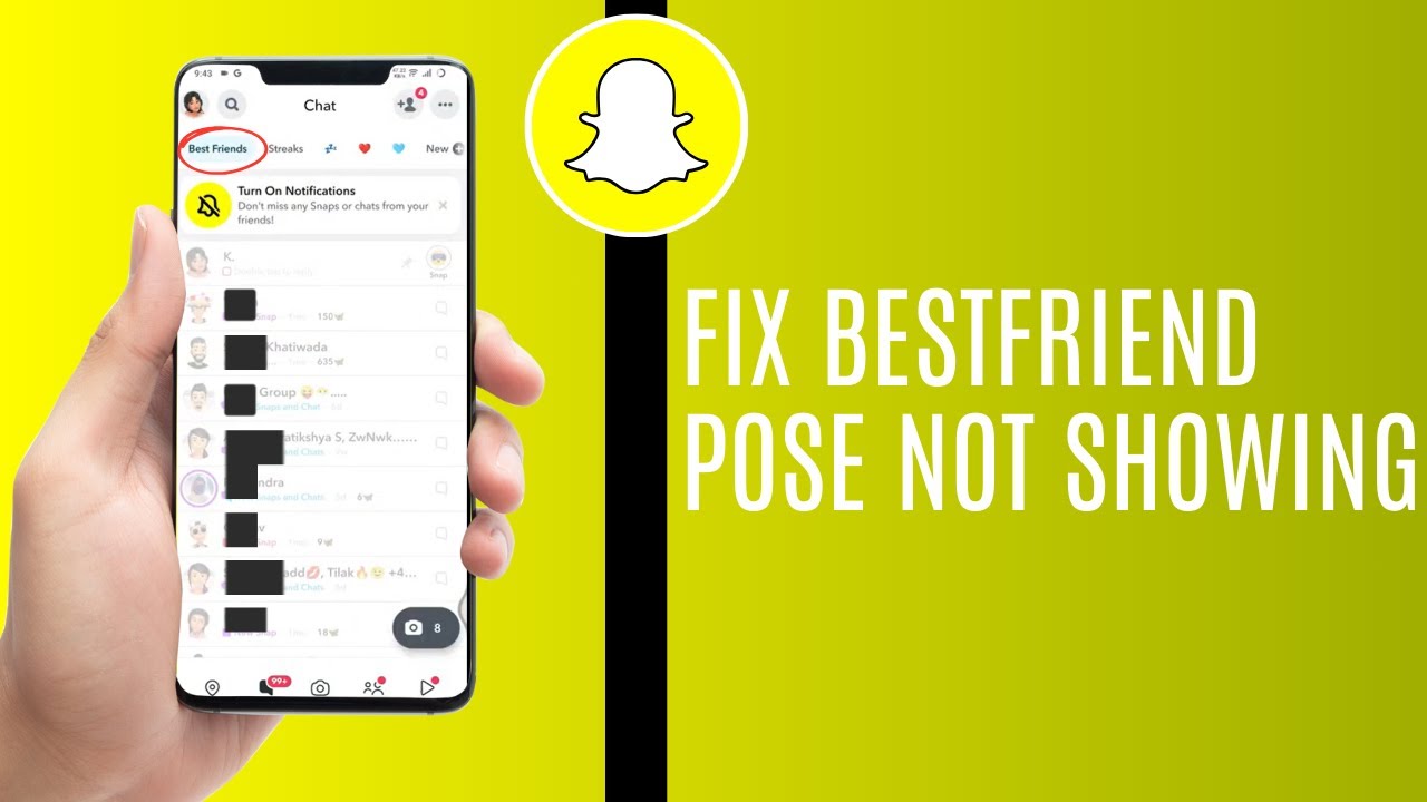 How To Fix Bestfriend Pose Not Showing On Snapchat
