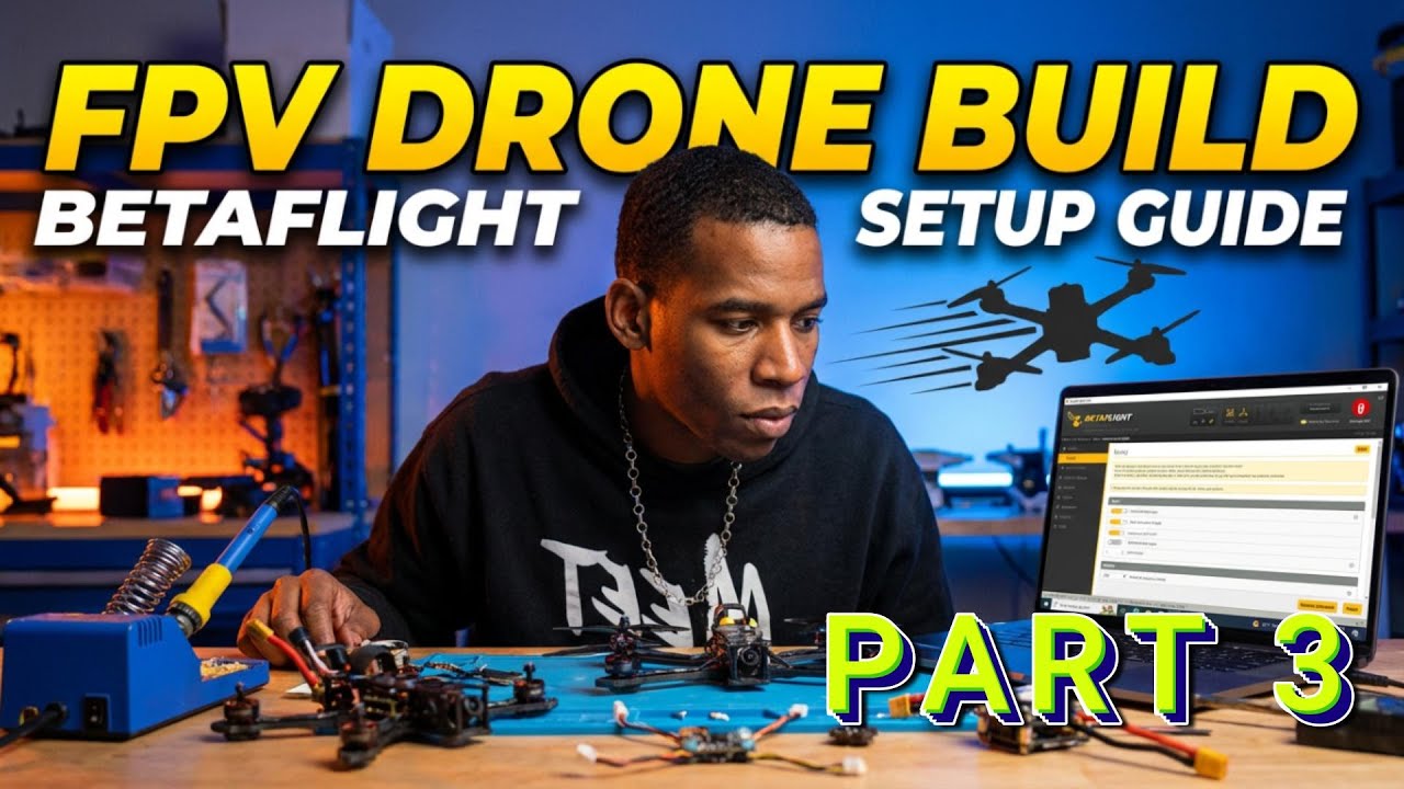 Betaflight for FPV - Installing Drone firmware and configuring for fight