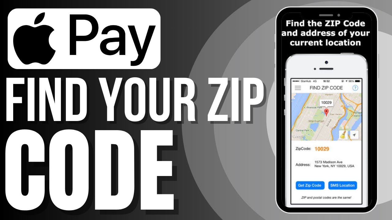Как узнать свой почтовый индекс в Apple Pay