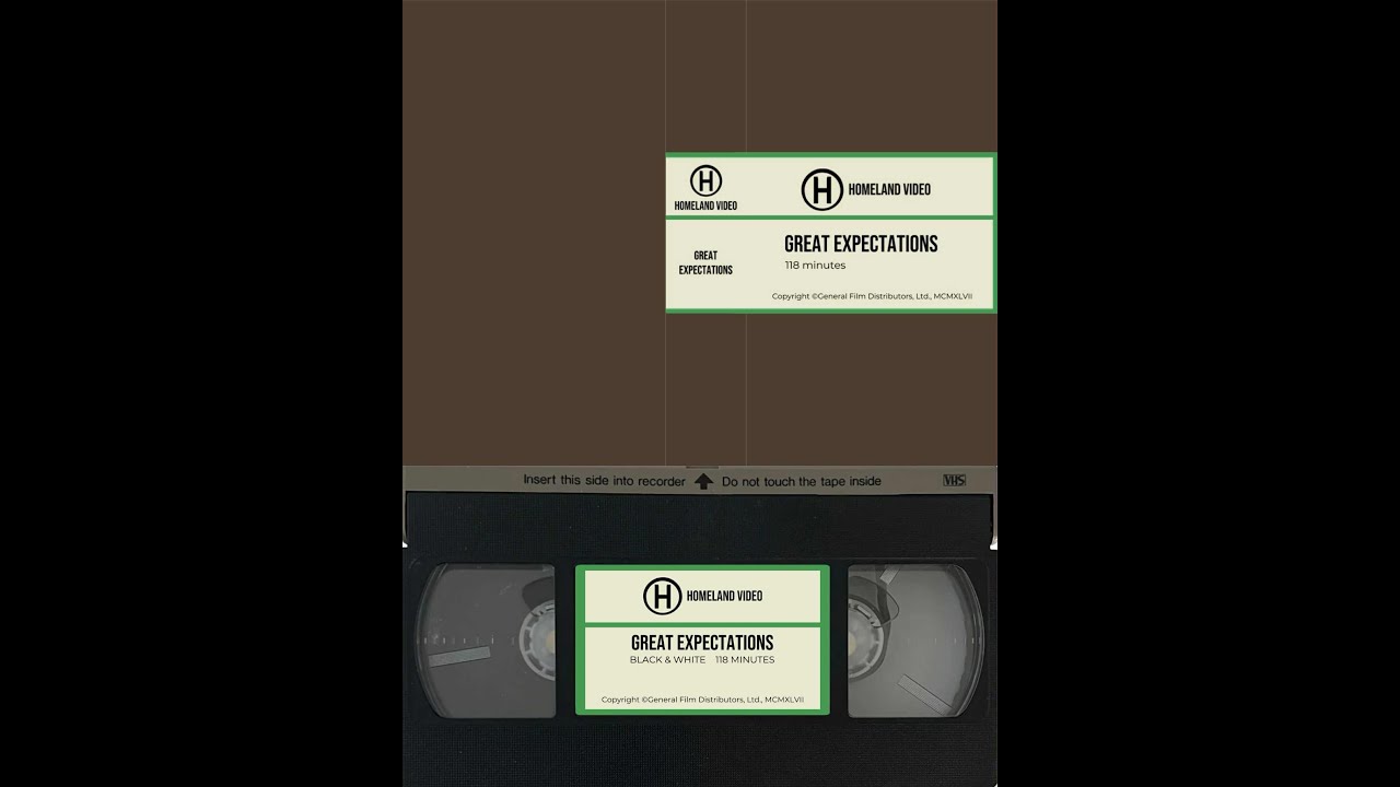 Opening & Closing to Great Expectations 2025 Homemade VHS [Homeland Video]