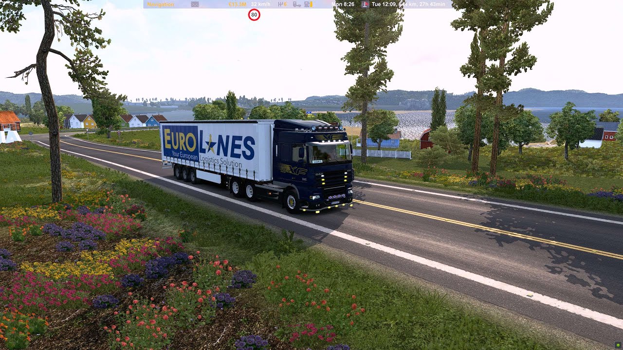 ETS2 1.47 MAP COMBO EAA 1.47 | DAF XF105 | (CHI) Pargua - Coyhaique | 2K 1440p