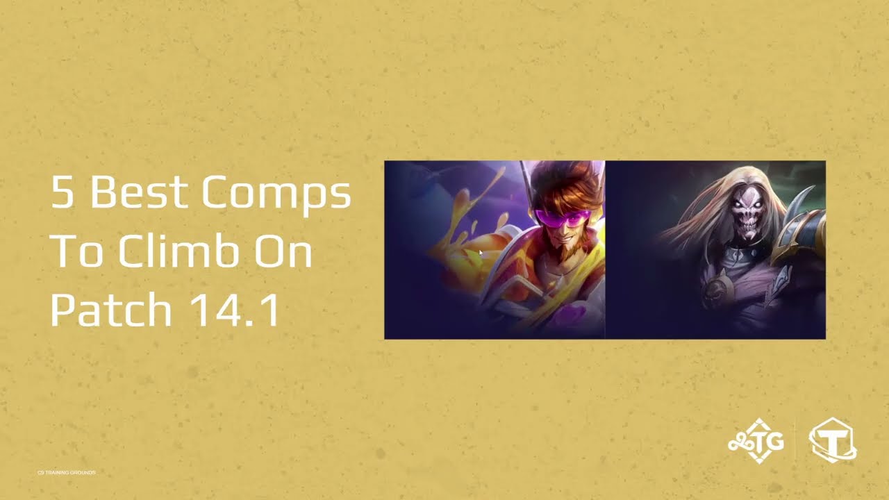 TFT Masterclass | 5 Best Comps to Climb with on Patch 14.1 | Upsetmax | January 11, 2024
