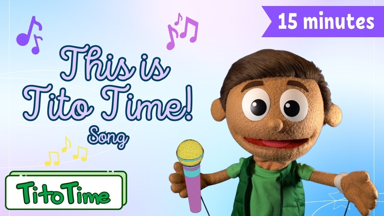 This is Tito Time Song! | Sing, Dance, and Learn about Food | Nursery Rhymes | 15 minutes version