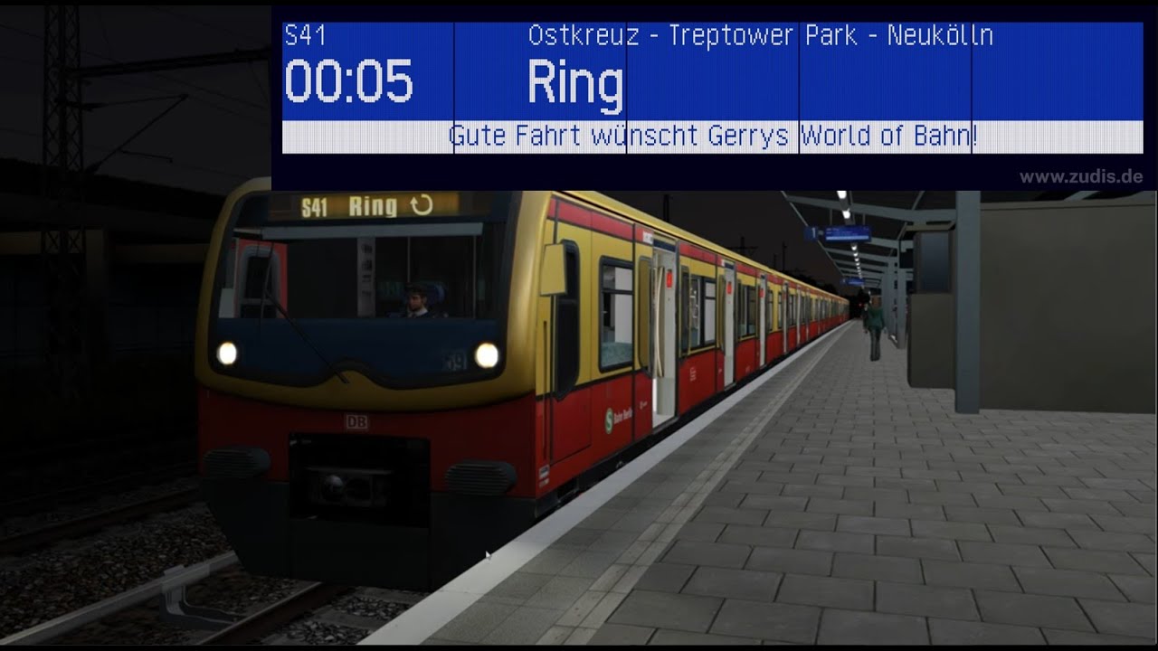 Ring bei Nacht - Teil 1 | TS Classic | Add-on RINGBAHN BERLIN 