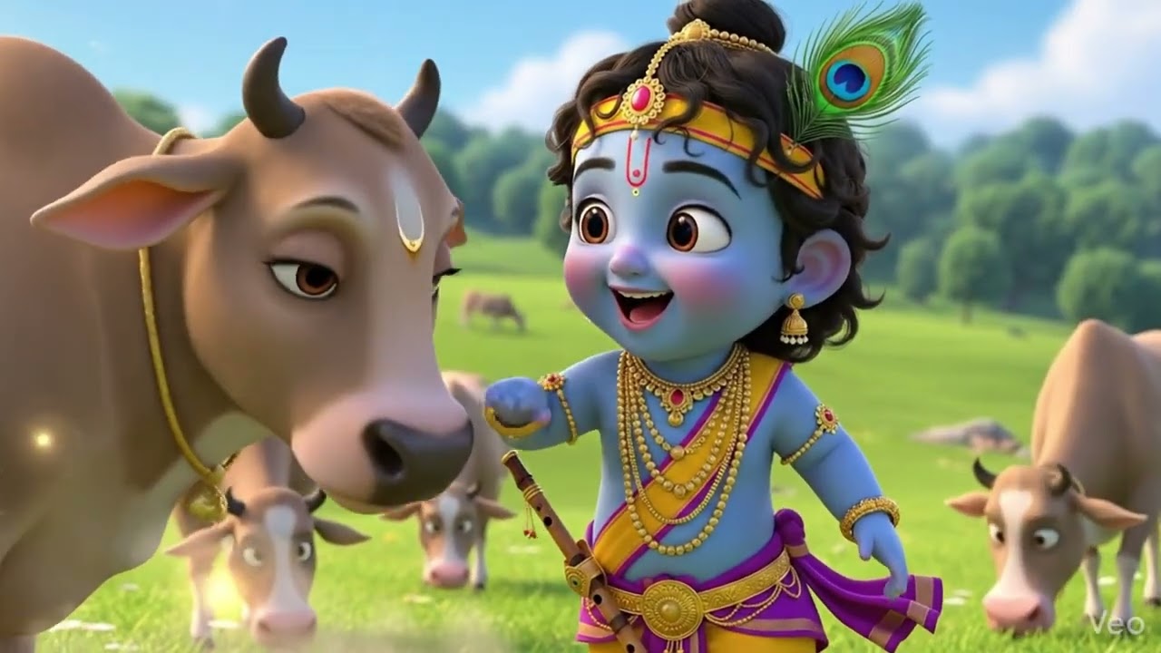 Achyutam Keshavam Krishna Damodaram | Shri Krishna Govind Hare Murari | Krishna Bhajan Sleep Music