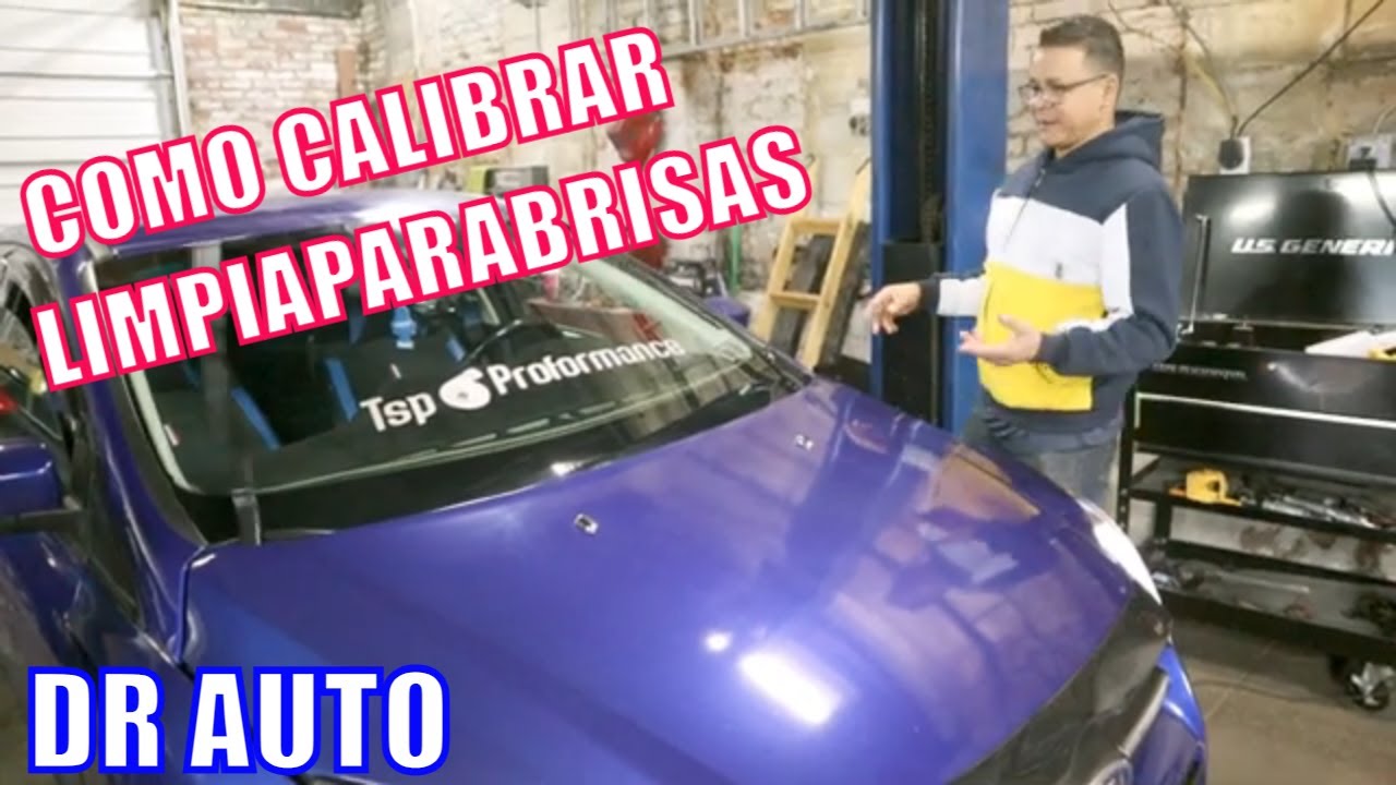 Como calibrar los wipers limpiaparabrisas de un Ford Focus - como ajustar