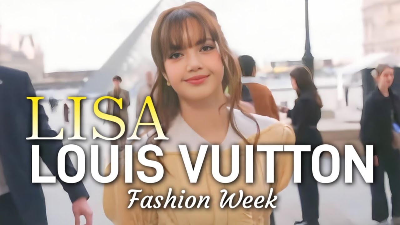 Лиза на Неделе моды Louis Vuitton в Париже | Ажиотаж в толпе и взаимодействие со знаменитостями