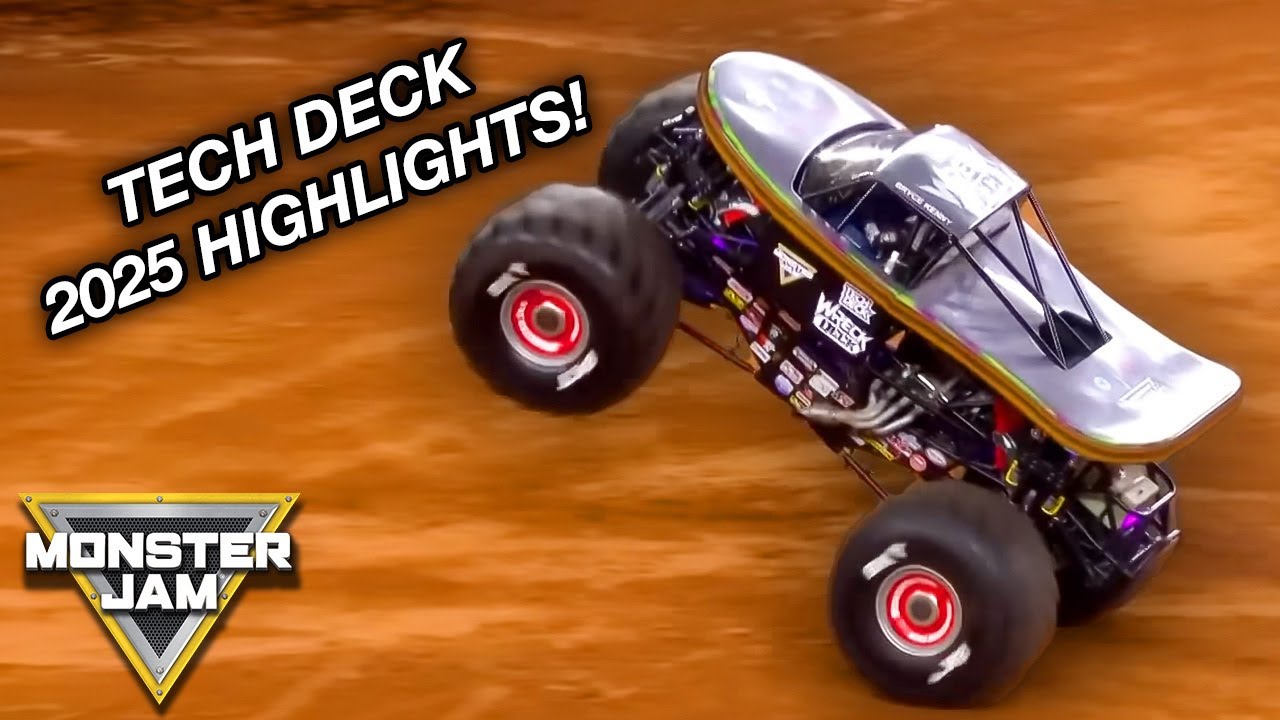Tech Deck Wreck Deck Debut Year Highlights | Monster Jam