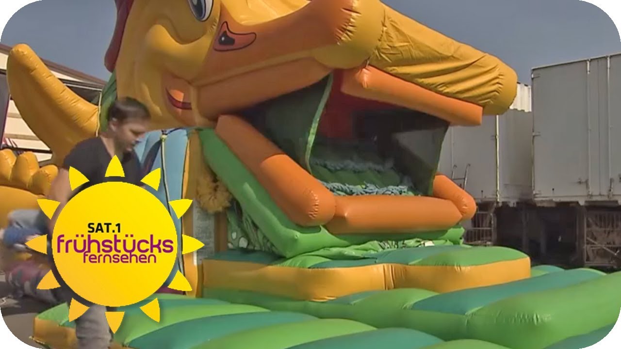Gefährliche Unfälle auf der Hüpfburg - keine Seltenheit! | SAT.1 Frühstücksfernsehen | TV