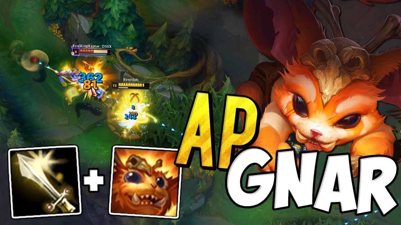 ⭐ LA LEYENDA DEL GNAR AP ⭐ #LeagueOfLegends