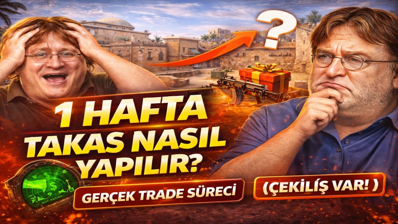 CS2 Takas Nasıl Yapılır? – 1 Haftalık Gerçek Trade Süreci (ÇEKİLİŞ VAR !)