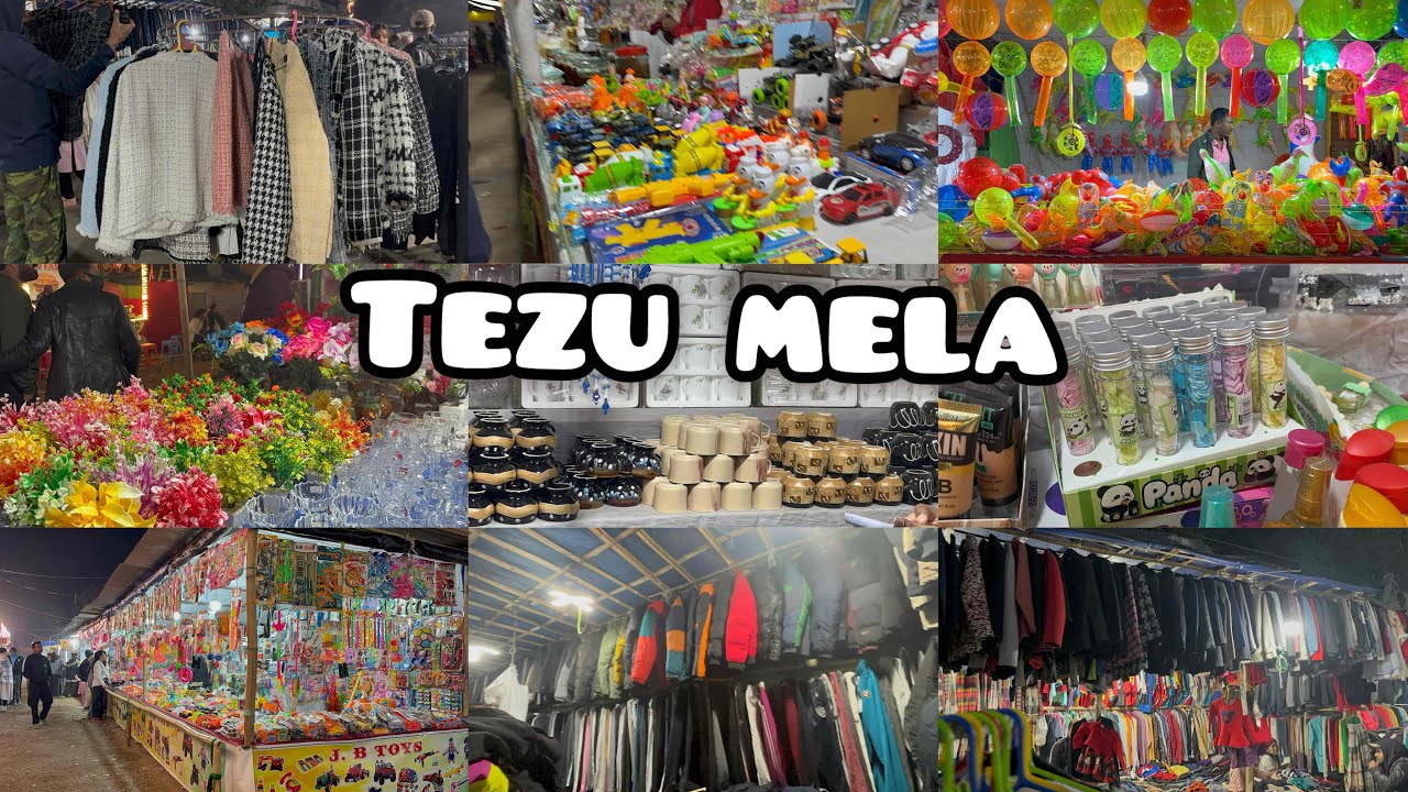 Tezu mela at Night/ late vlog /@Meghachowtang 