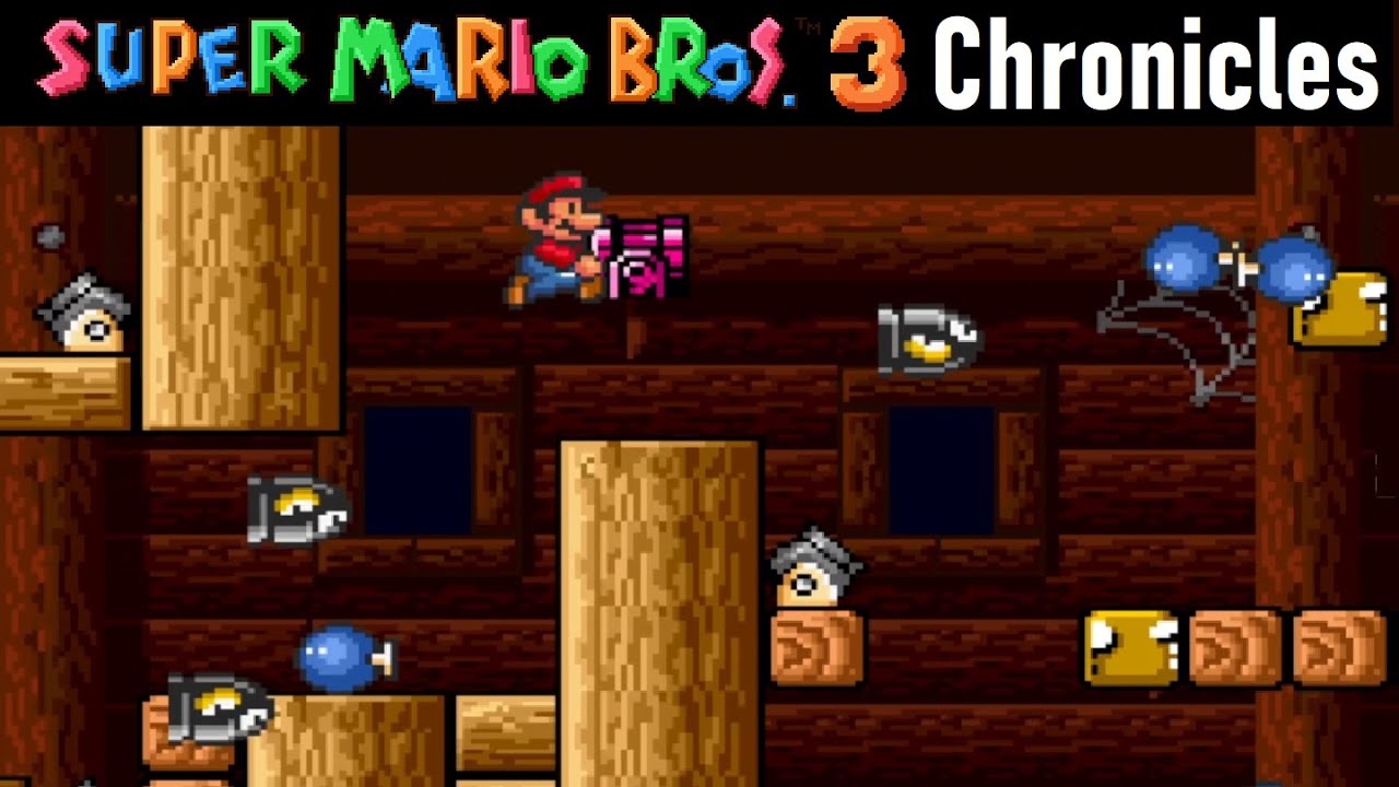 SMB3 Chronicles v3.5: World 8: Dark Land 🔥 [100%/Playthrough] Super Mario Bros 3 - SMBX