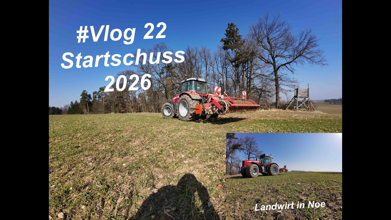 #Vlog 22 I Start in die Bodenbearbeitung I Raps und Weizen Update