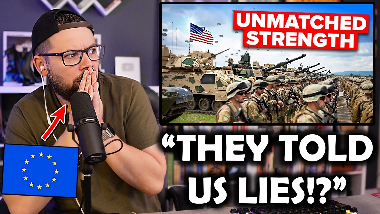 European Can't Believe How Powerful the U.S. Military Is in 2025