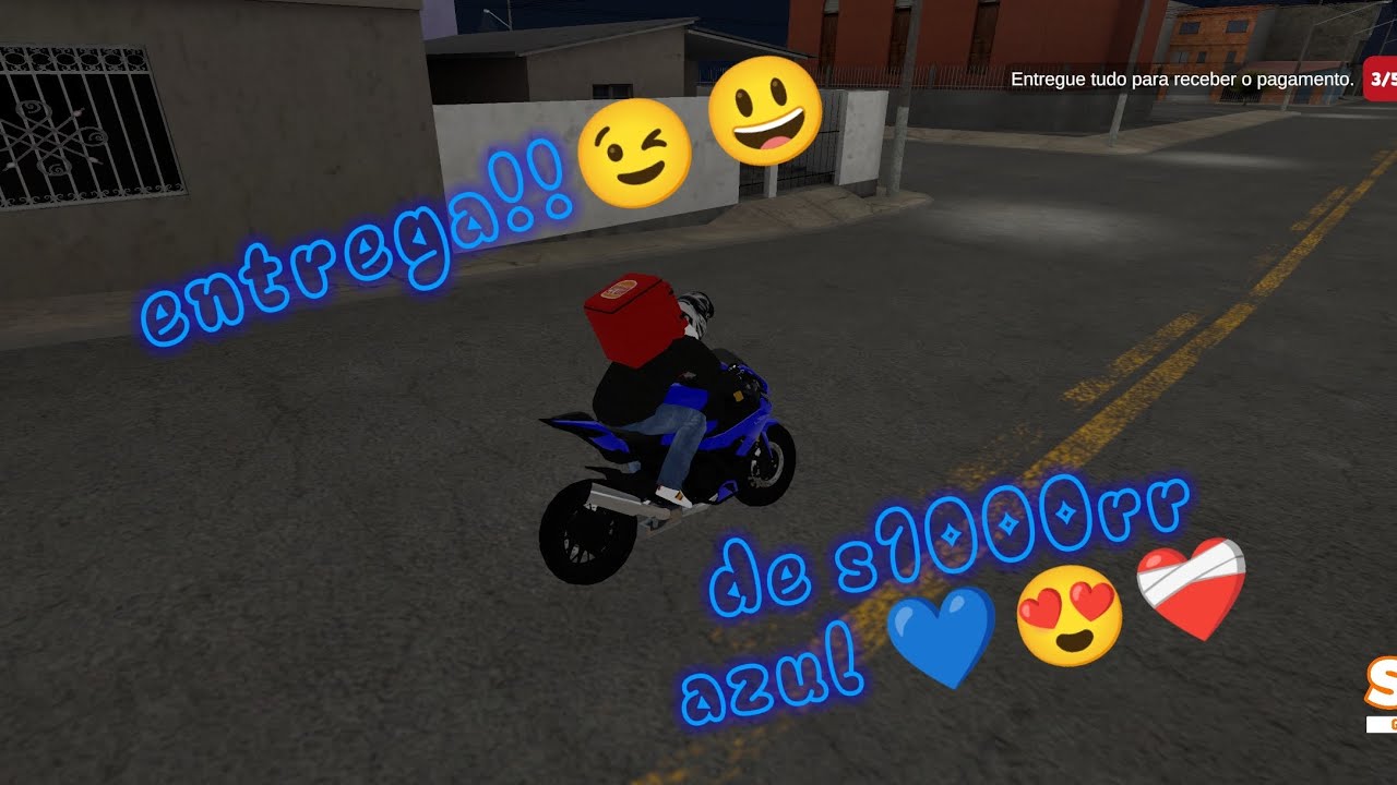 FAZENDO ENTREGA DE MOTO DE S1000RR NO JOGO*Rumo a 2k de inscritos 