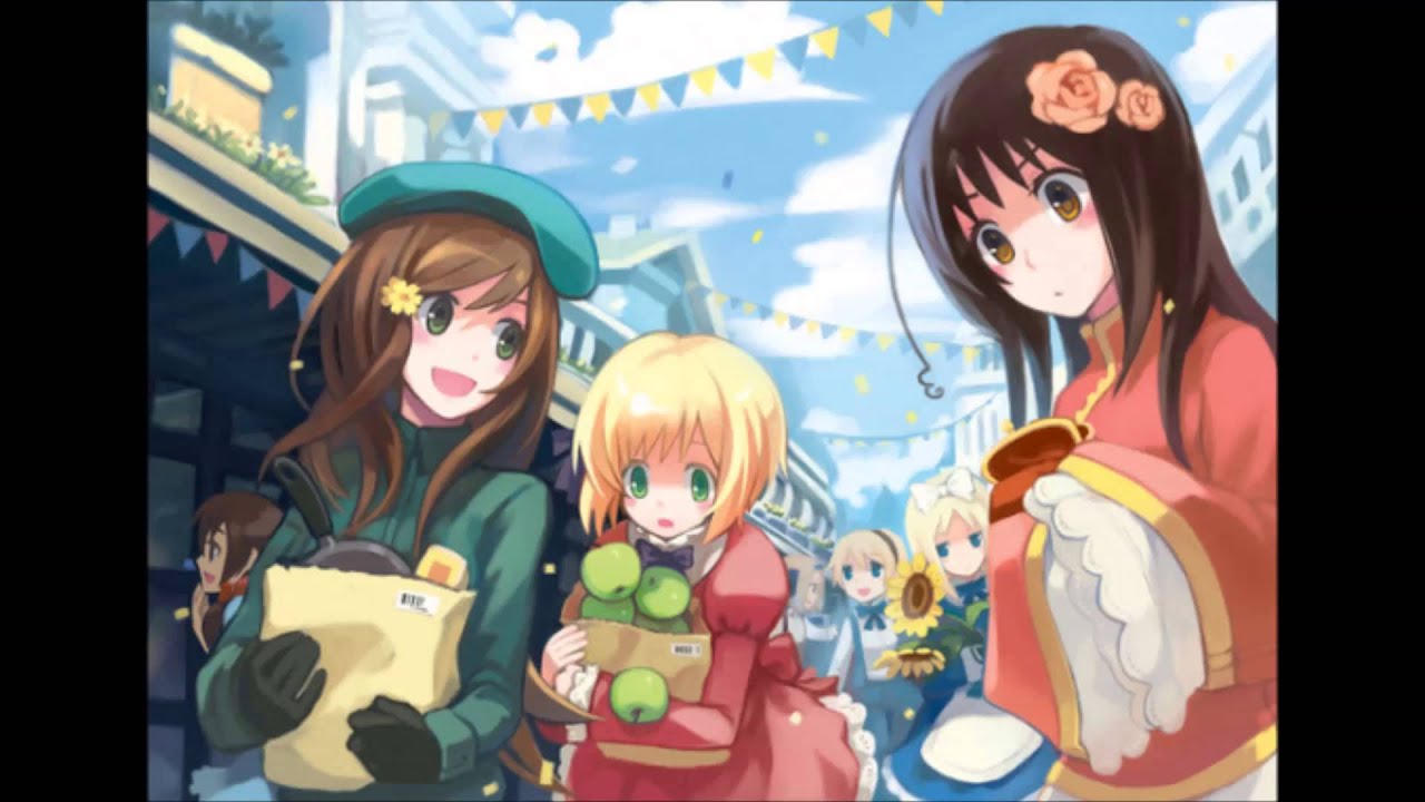 Hetalia Girls - Salute