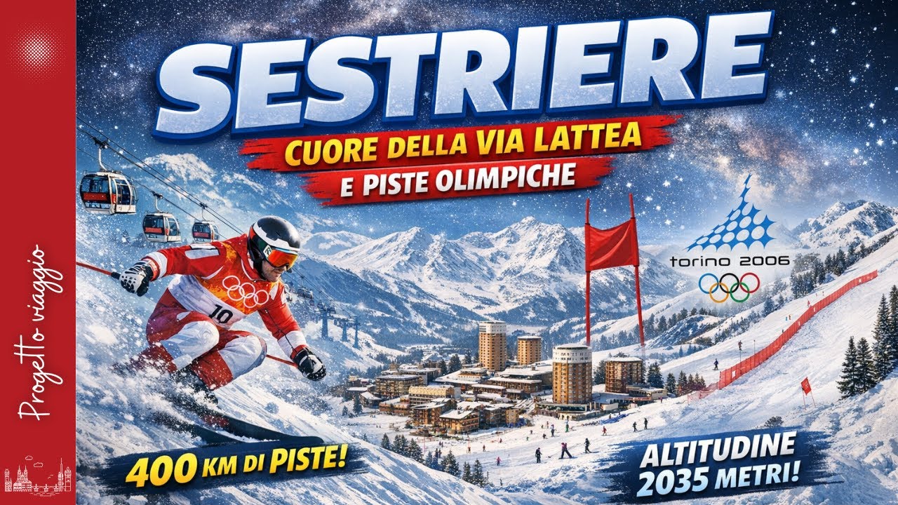 Sestriere Sci: Via Lattea, Piste Olimpiche Torino 2006 e 400 km di Piste