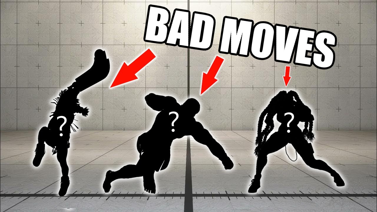 The worst moves in Street Fighter 6