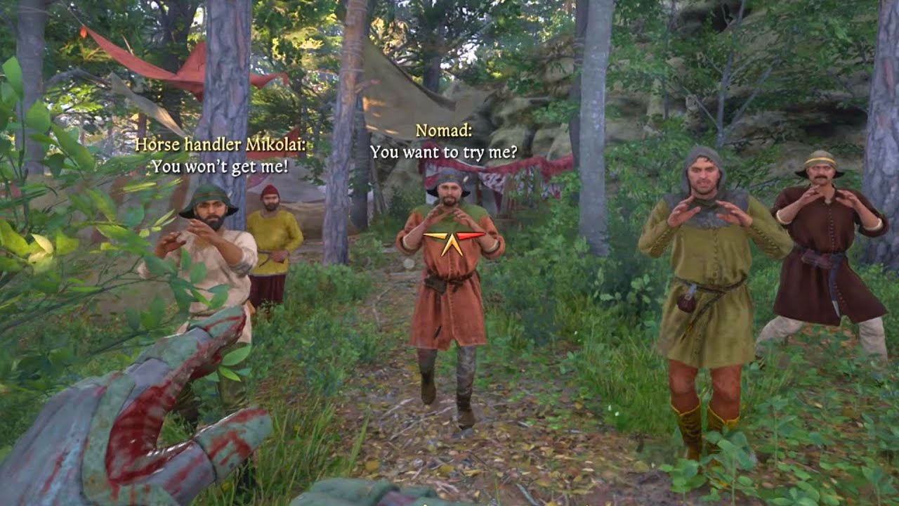 Beating up Everyone in the Nomad's Camp - Kingdom Come: Deliverance 2