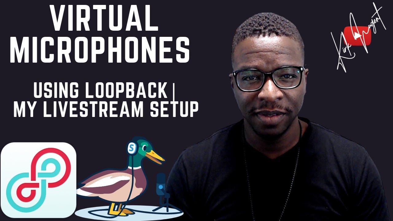 LIVESTREAM AUDIO ENHANCEMENTS USING LOOPBACK GOING INTO STREAMYARD AND ZOOM | My Livestream Setup