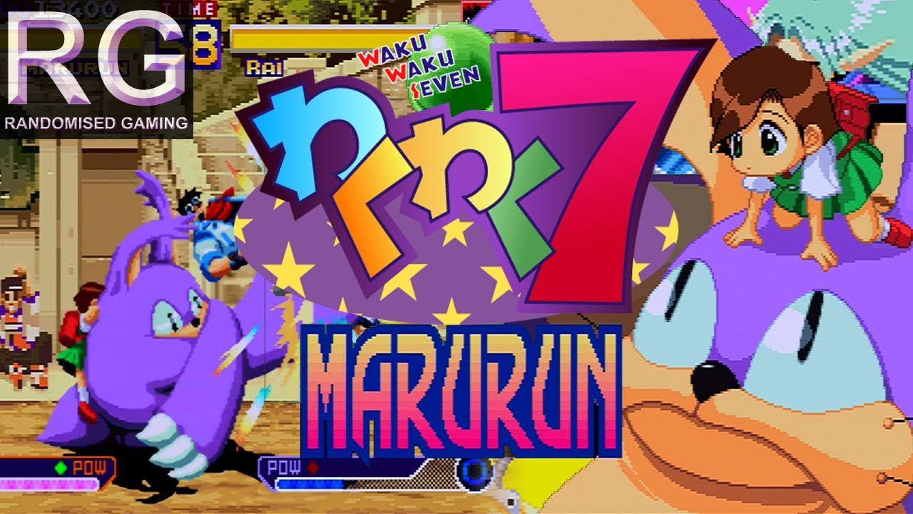 Waku Waku 7 - Sega Saturn - Intro & longplay as Marurun [1080p 60fps]
