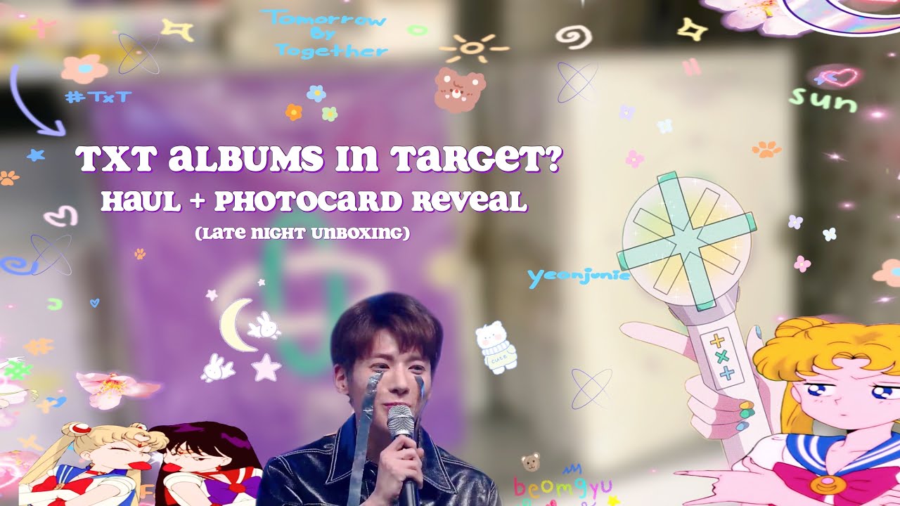 ✨ TXT ALBUMS ARE IN TARGET?! LATE NIGHT HAUL + PHOTOCARD REVEAL ✨