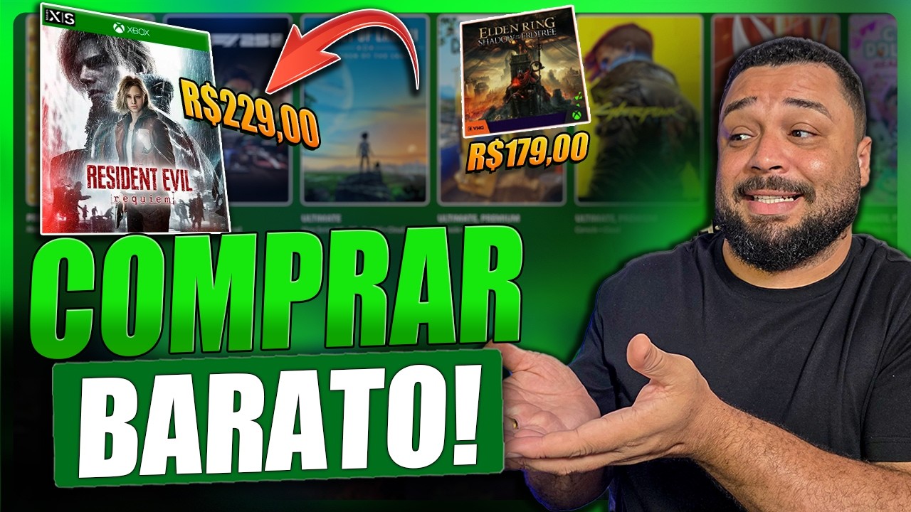 COMO COMPRAR Jogos Mais BARATO No Xbox Em 2026!
