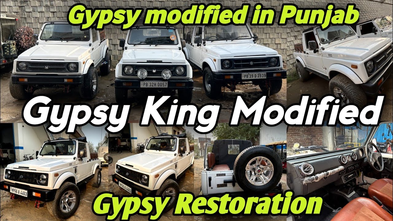 Fully Modified Gypsy | Gypsy Restoration Punjab| Gypsy modified in Punjab 🔥| Goyal motors Jalandhar