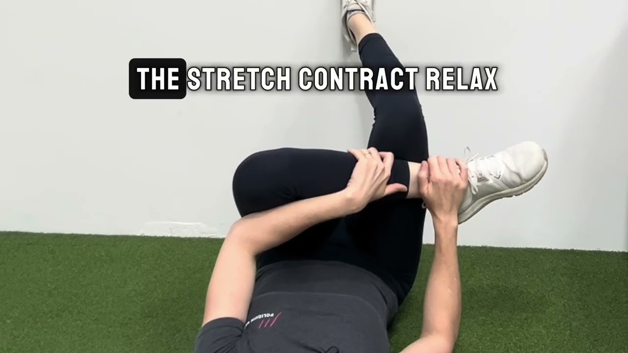 Wall Glute Stretch | Hips | HEALTHY SOCIETY EXERCISES 