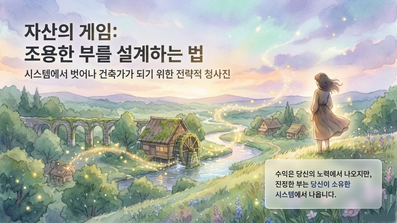 평생 일만 하다 끝날 것인가? 월급의 덫을 깨부수고 24시간 돈이 벌리는 '수익 엔진' 구축하는 3단계 전략 | 소득의 덫을 깨는 시스템 건축가