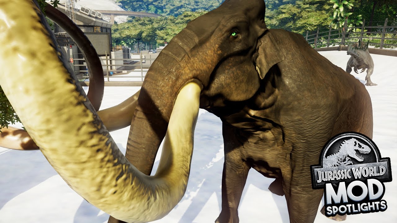A WORKING MAMMOTH MOD IN EVOLUTION! | Jurassic World: Evolution Mod Spotlight